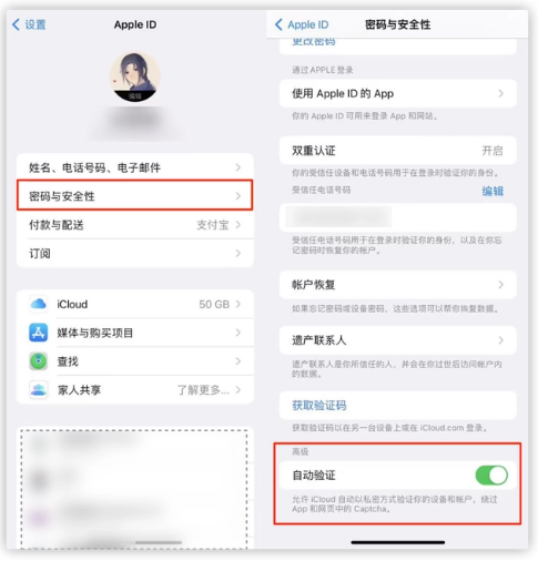 新兴苹果手机维修分享iOS 16 自动验证功能开启方法 