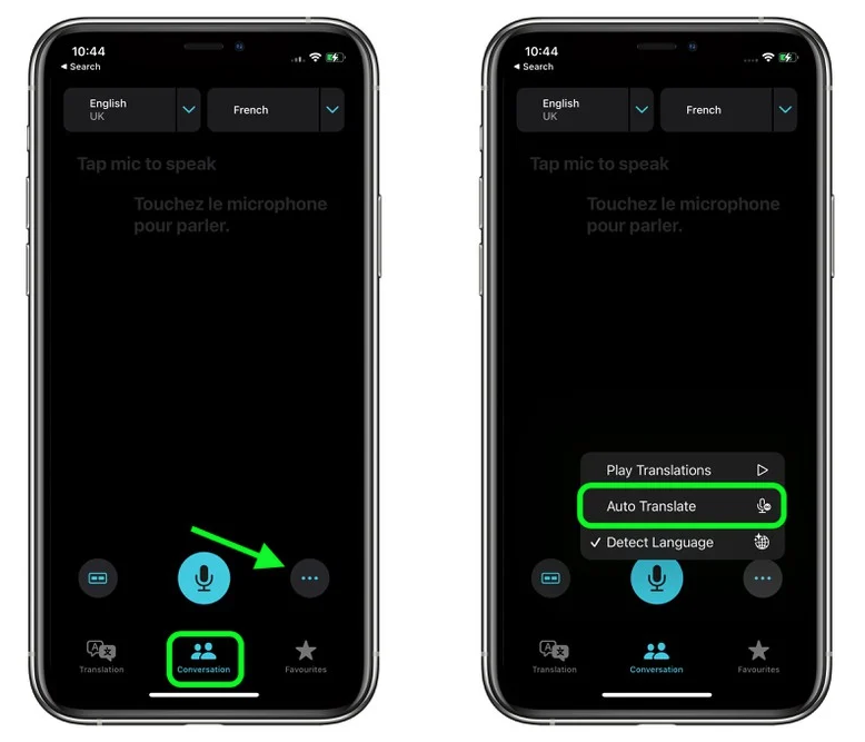 新兴苹果手机维修分享iOS 15 “翻译” App 新改进 