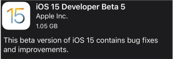 新兴苹果手机维修分享如何升级到iOS15.0 beta5 