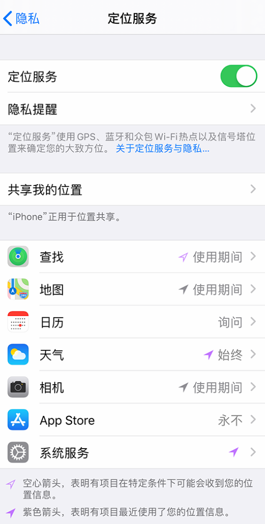 新兴苹果手机维修分享iPhone 状态栏中时间显示为蓝色图标是什么情况 